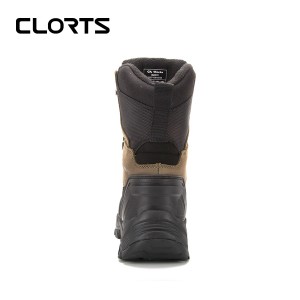 clorts洛弛红 头层牛皮 耐磨保暖 作训鞋 3M007C