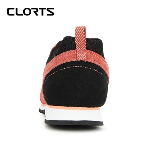 clorts洛弛红 牛皮 轻便耐磨 户外休闲鞋 3E004F
