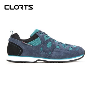 clorts洛弛红 牛皮 轻便耐磨 户外休闲鞋 3E004E