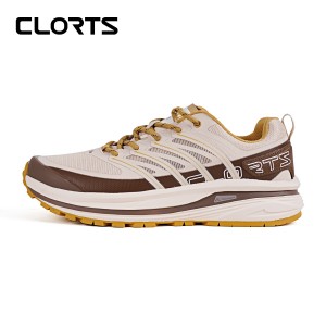 clorts洛弛红 透气耐磨 轻便户外休闲 越野跑鞋 3F058P