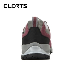 clorts洛弛红 牛皮 全防水 徒步登山鞋 旅游鞋 3D033D