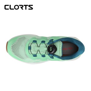 clorts洛弛红 旋转自动扣 透气耐磨 越野跑鞋 3F030B