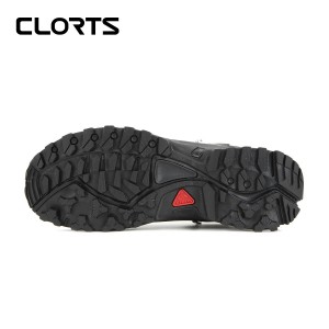 clorts洛弛红 轻便耐磨 全防水 徒步登山鞋 3B056A