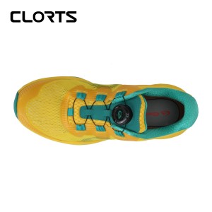 clorts洛弛红 旋转自动扣 透气耐磨 越野跑鞋 3F030A