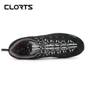clorts洛弛红 牛皮 轻便耐磨 户外休闲鞋 3E007B