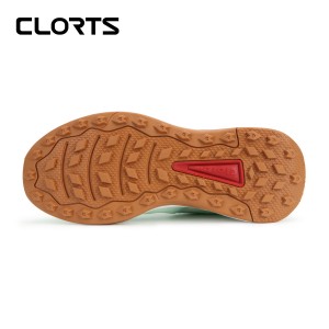 clorts洛弛红 旋转自动扣 透气耐磨 越野跑鞋 3F030B