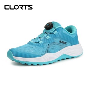 clorts洛弛红 旋转自动扣 透气耐磨 越野跑鞋 3F030K