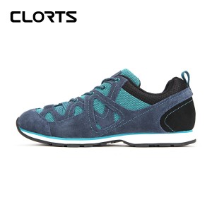 clorts洛弛红 牛皮 轻便耐磨 户外休闲鞋 3E004E