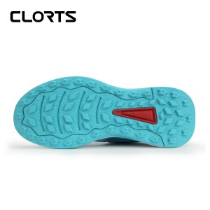 clorts洛弛红 旋转自动扣 透气耐磨 越野跑鞋 3F030K