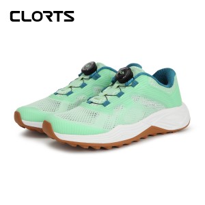 clorts洛弛红 旋转自动扣 透气耐磨 越野跑鞋 3F030B