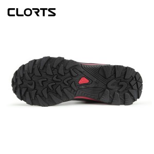 clorts洛弛红 轻便耐磨 全防水徒步登山鞋3A016F