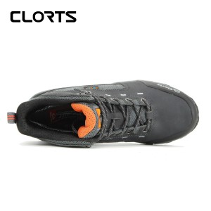 clorts洛弛红 全防水 头层牛皮 耐磨 户外徒步登山鞋3B046A