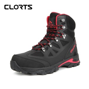 clorts洛弛红 轻便耐磨 全防水徒步登山鞋3A016F
