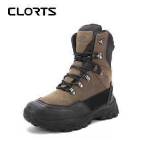 clorts洛弛红 头层牛皮 耐磨保暖 作训鞋 3M007C