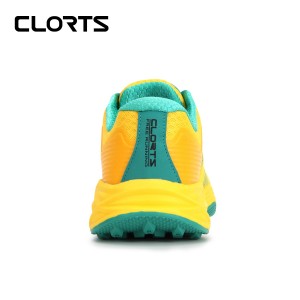 clorts洛弛红 旋转自动扣 透气耐磨 越野跑鞋 3F030A