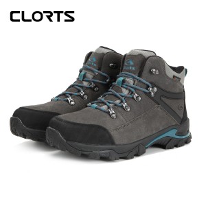 clorts洛弛红 防水带毛里 保暖登山徒步鞋 3B052A
