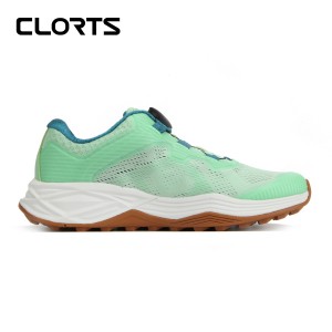clorts洛弛红 旋转自动扣 透气耐磨 越野跑鞋 3F030B
