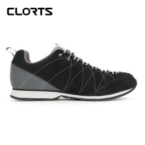 clorts洛弛红 牛皮 轻便耐磨 户外休闲鞋 3E007B