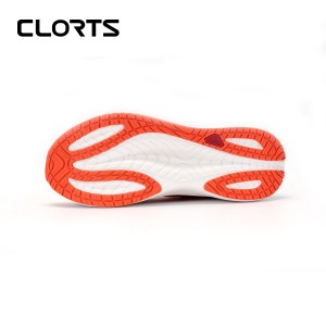 clorts洛弛红 轻便耐磨 厚底减震 透气 越野跑鞋 3F066D