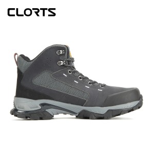 clorts洛弛红 全防水 头层牛皮 耐磨 户外徒步登山鞋3B046A