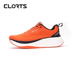 clorts洛弛红 轻便耐磨 厚底减震 透气 越野跑鞋 3F066D