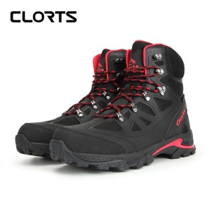 clorts洛弛红 轻便耐磨 全防水徒步登山鞋3A016F