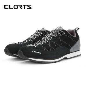 clorts洛弛红 牛皮 轻便耐磨 户外休闲鞋 3E007B