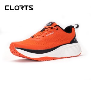 clorts洛弛红 轻便耐磨 厚底减震 透气 越野跑鞋 3F066D