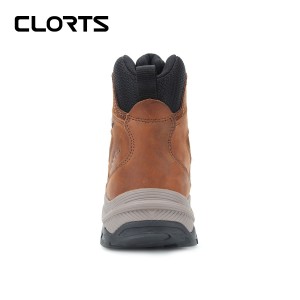 clorts洛弛红 头层牛皮疯马皮 耐磨全防水徒步登山鞋3A023A