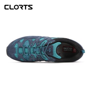 clorts洛弛红 牛皮 轻便耐磨 户外休闲鞋 3E004E