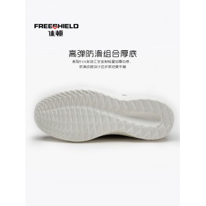 休顿头层牛皮时尚花纹青年商务运动皮鞋黑色